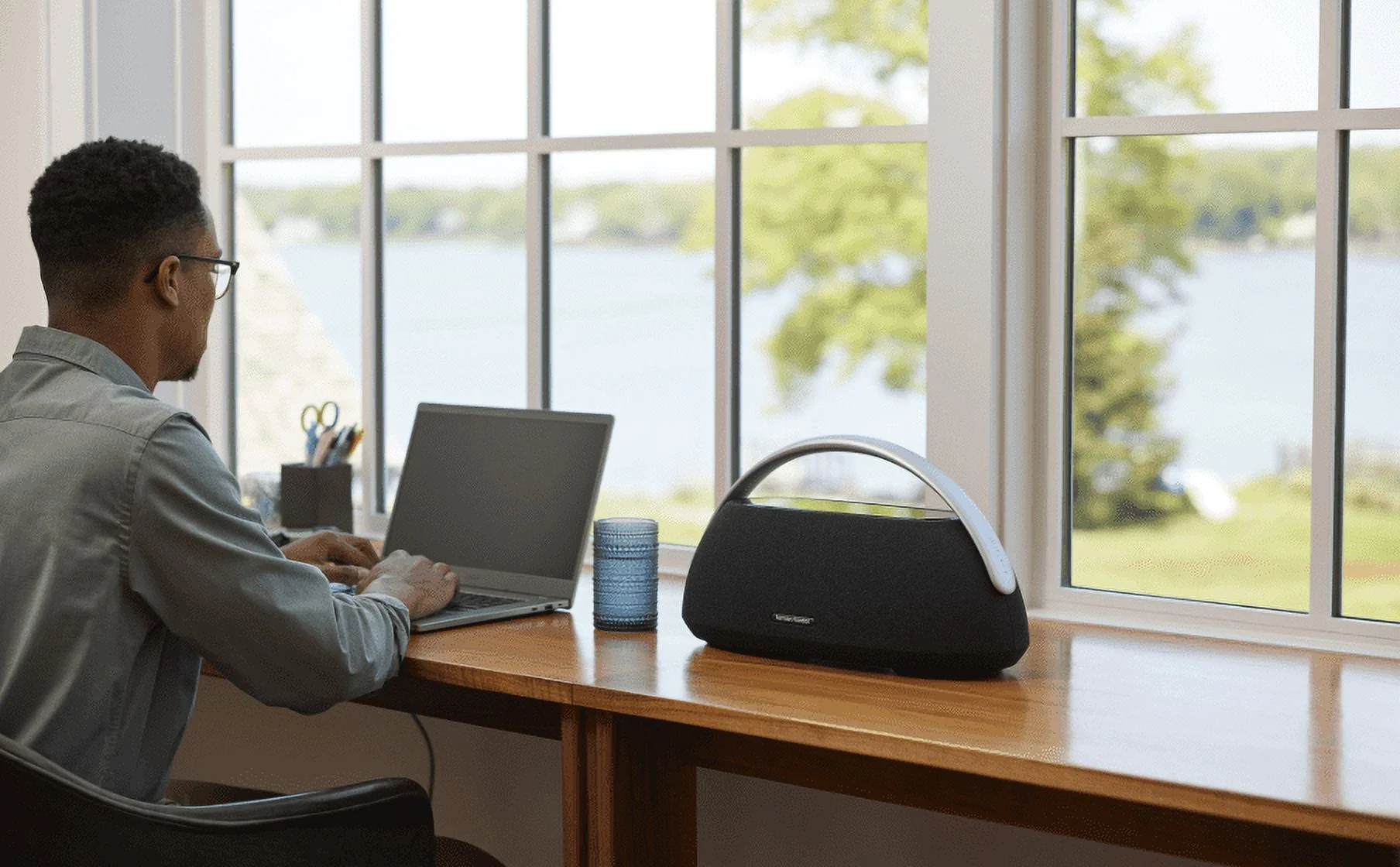 Harman Kardon Go + Play 3 Portable Bluetooth Speaker, Black - UZIS Sports
