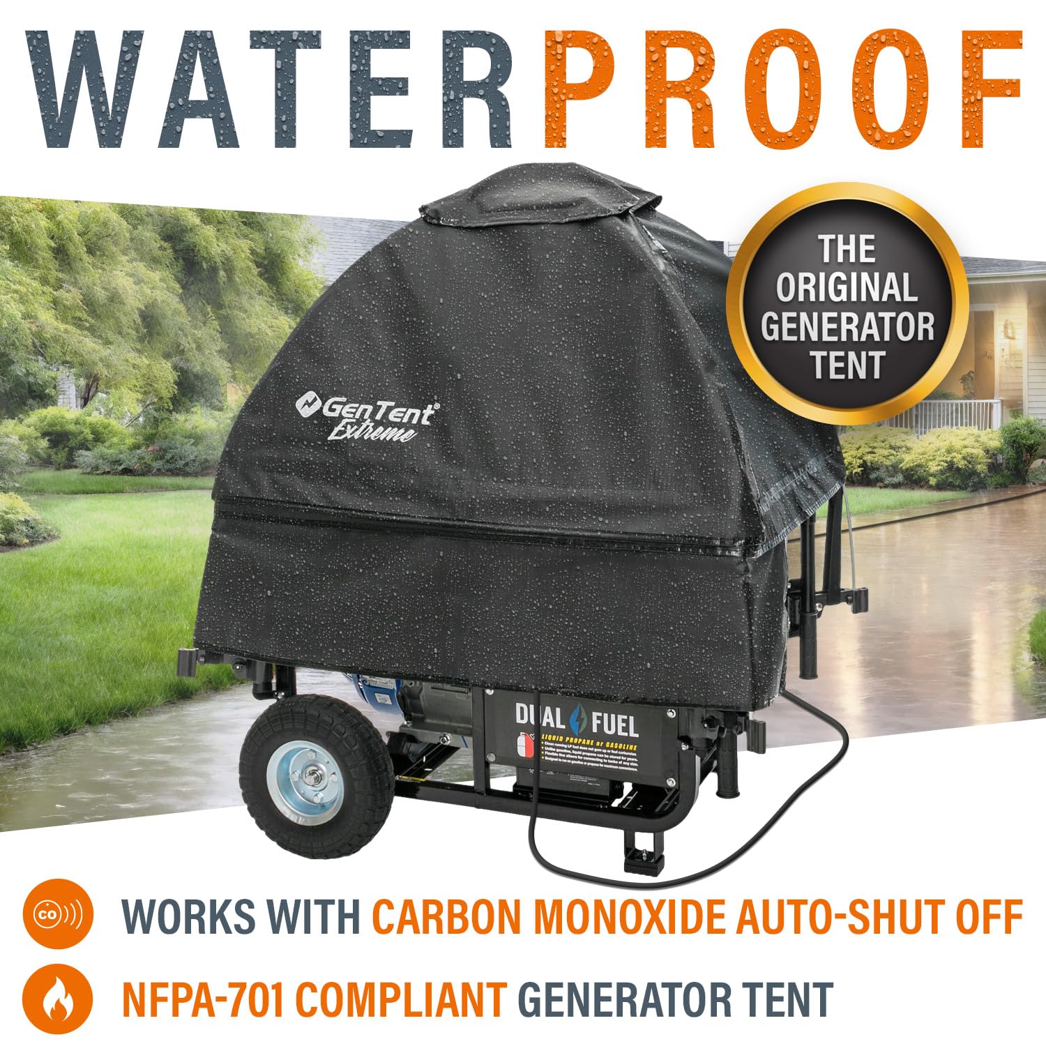 GenTent Generator Running Cover, Universal Kit - UZIS Sports