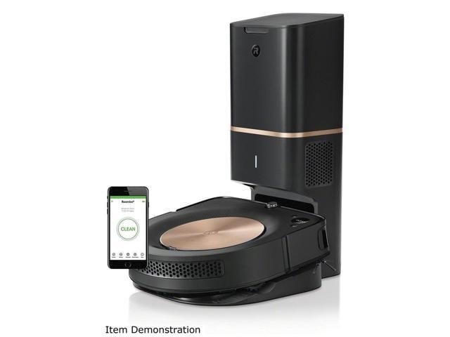 Roomba s9+ Wi-Fi Connected Robot Vacuum with Automatic Dirt Disposal - Java Black - UZIS Sports