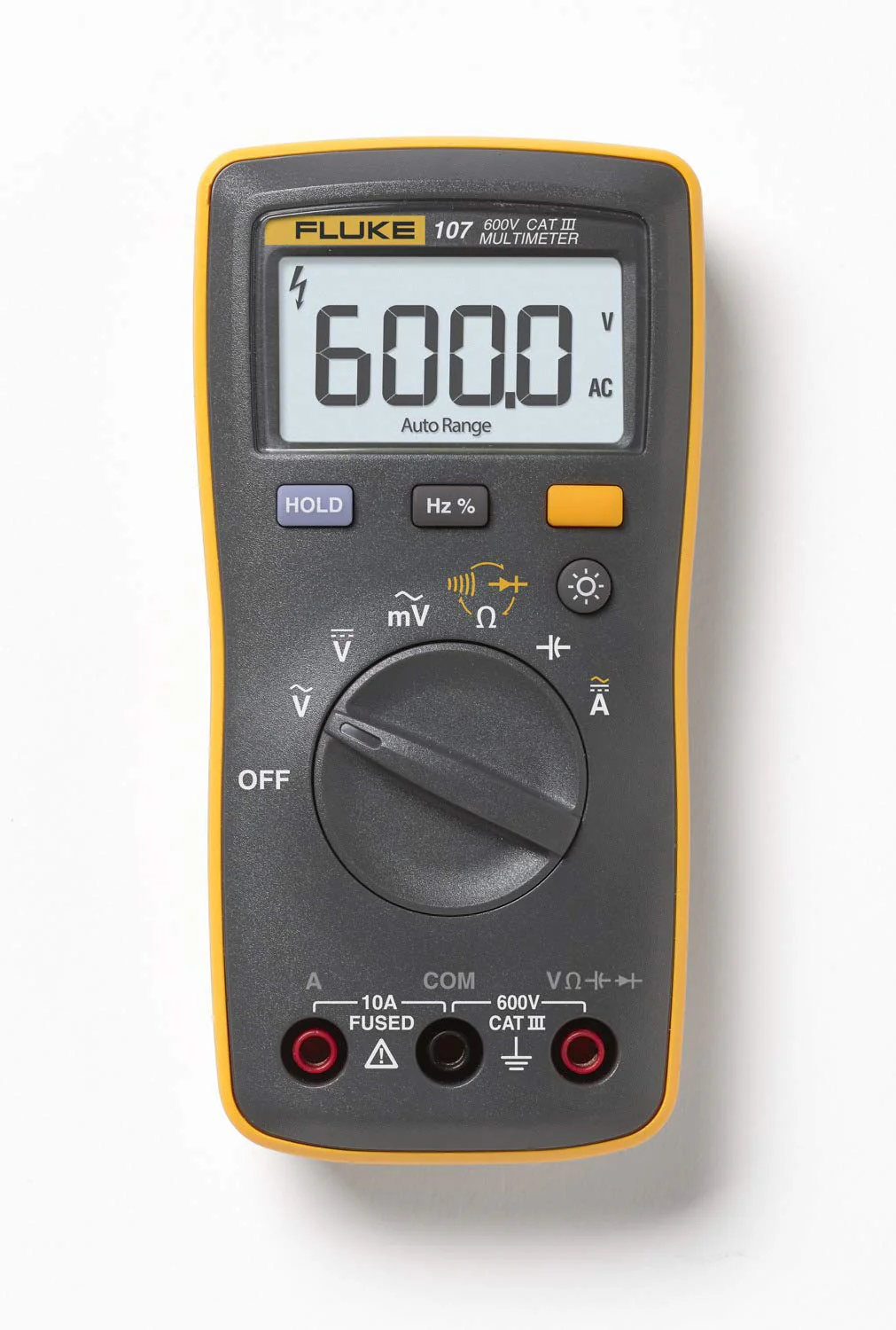 Fluke 107 AC/DC Current Handheld Digital Multimeter - UZIS Sports