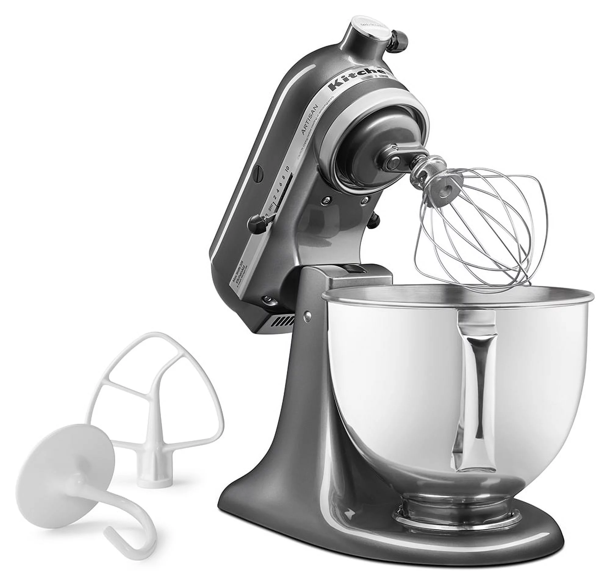 KitchenAid® Artisan® Series 5 Quart Tilt-Head Stand Mixer, Pearl Metallic (KSM150PSPM) - Closeout - UZIS Sports