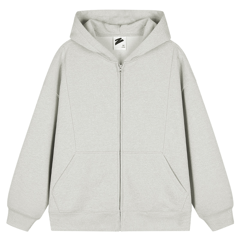 UZIS Endless Series Athletic Hoodie - Full-Zip Loose Fit Basketball Outerwear - UZIS Sports