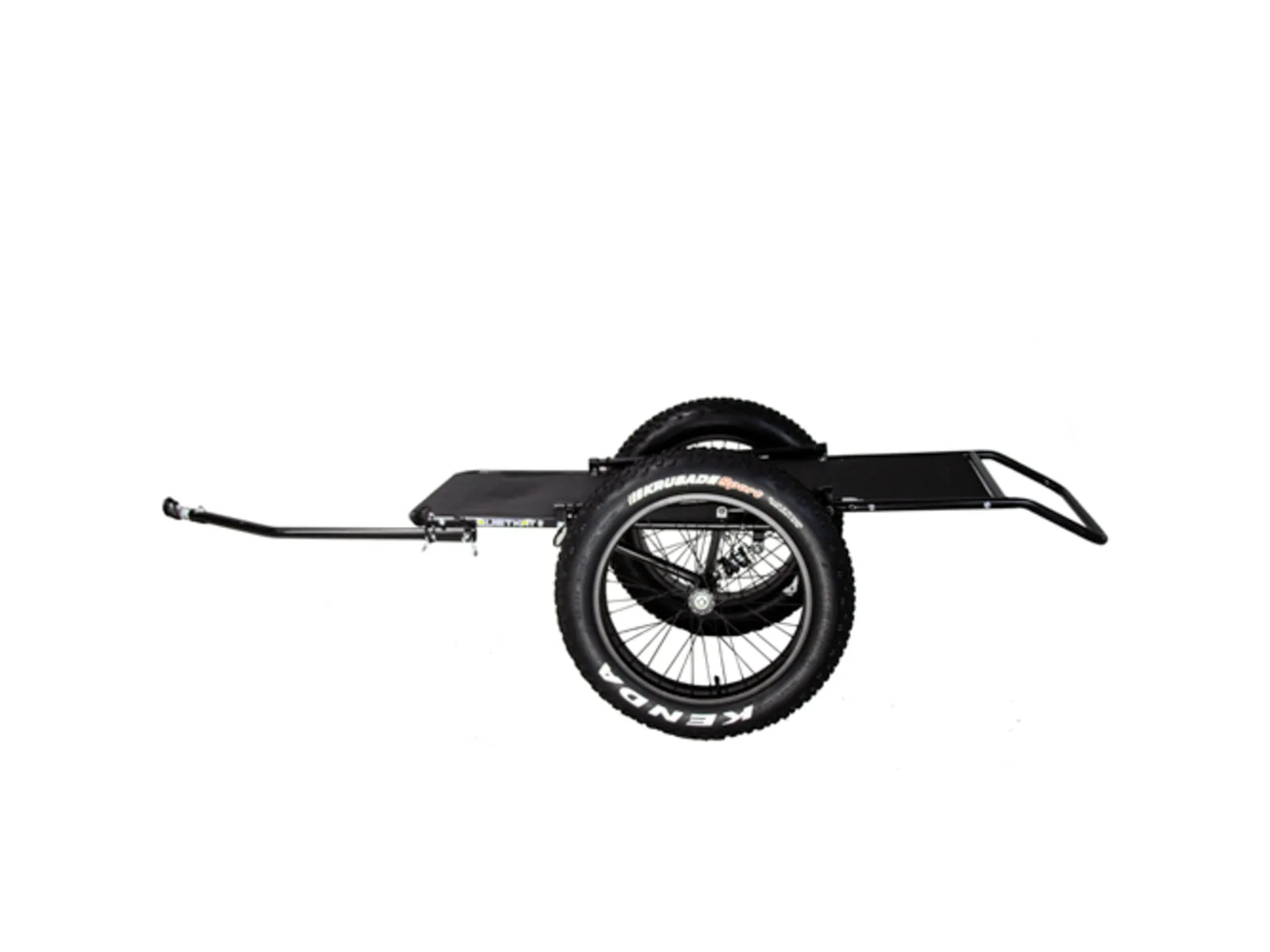 QuietKat 19QK2WT Quietkat Cargo Trailer, 2-Wheel All-Terrain, 3-Way Adjustable - UZIS Sports
