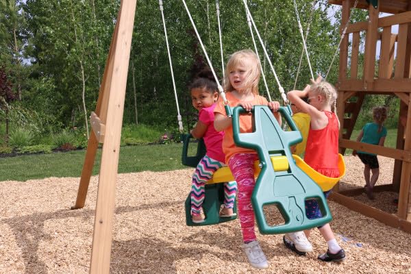 KidKraft Windale Fort Swing Set - UZIS Sports
