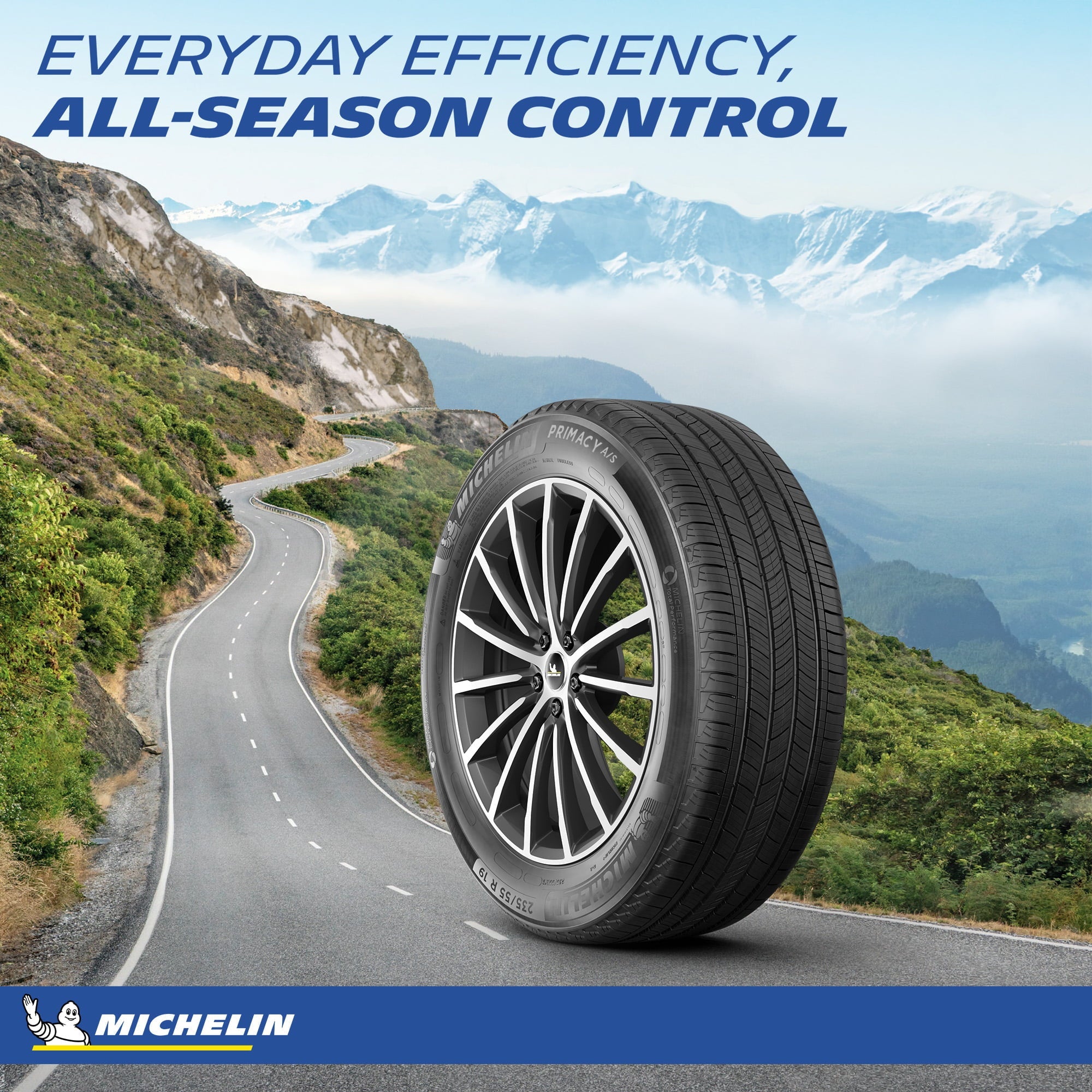 Michelin Primacy All-Season 225/65R17 102H Tire - UZIS Sports