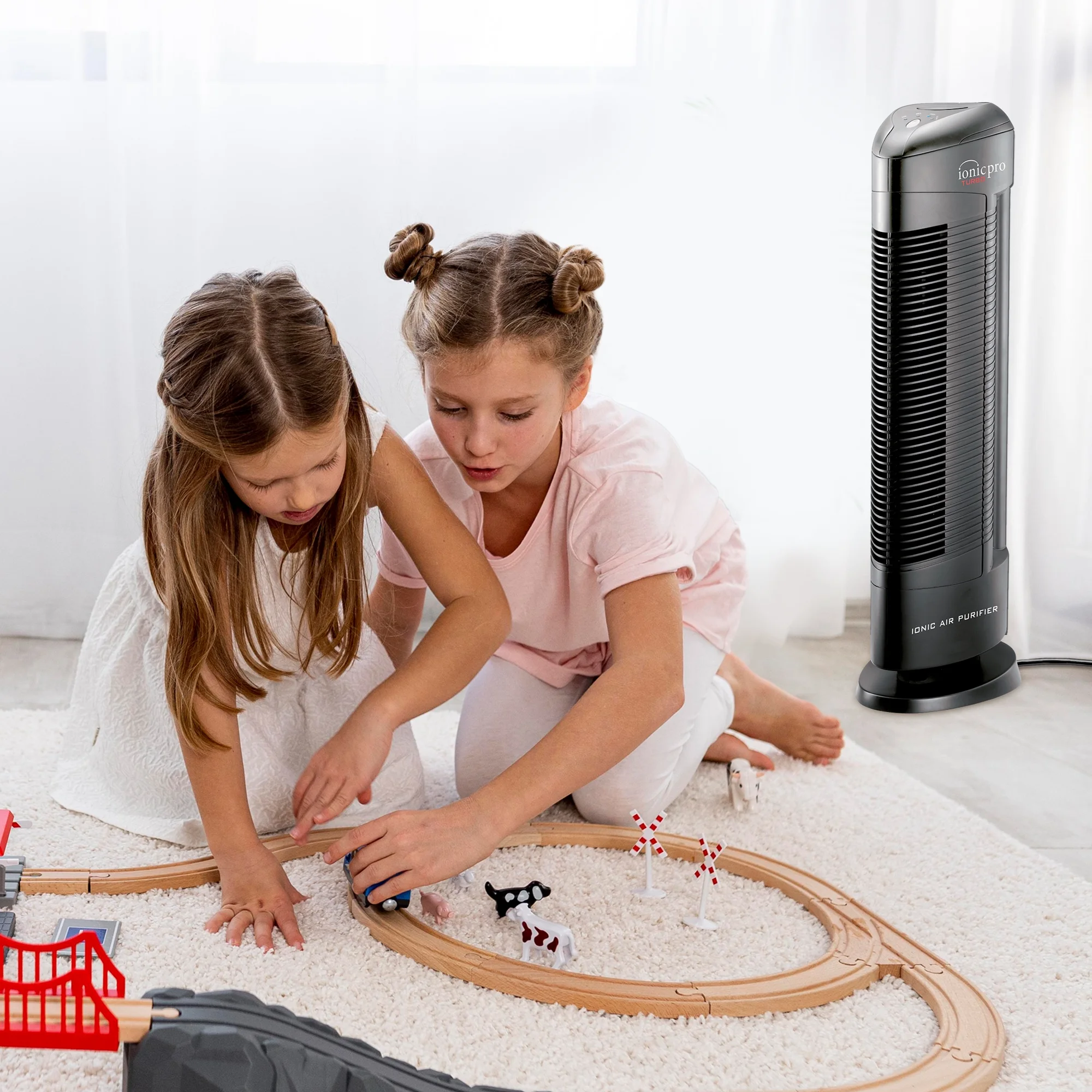 ENVION TA500 Ionic Pro Turbo Medium to Large Room Air Purifier Tower - UZIS Sports