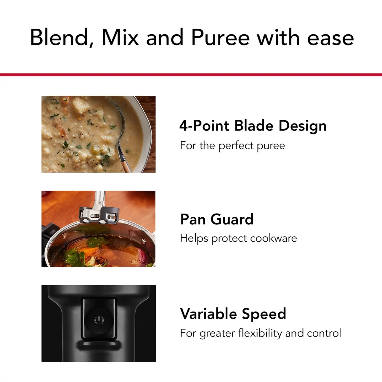 KitchenAid Cordless Variable Speed Hand Blender with Chopper and Whisk Attachment, Charcoal Grey, KHBBV83 - UZIS Sports
